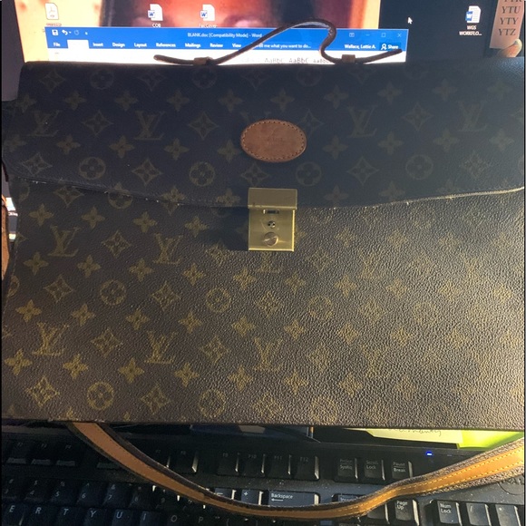 Bags Authentic Lv Briefcase Poshmark